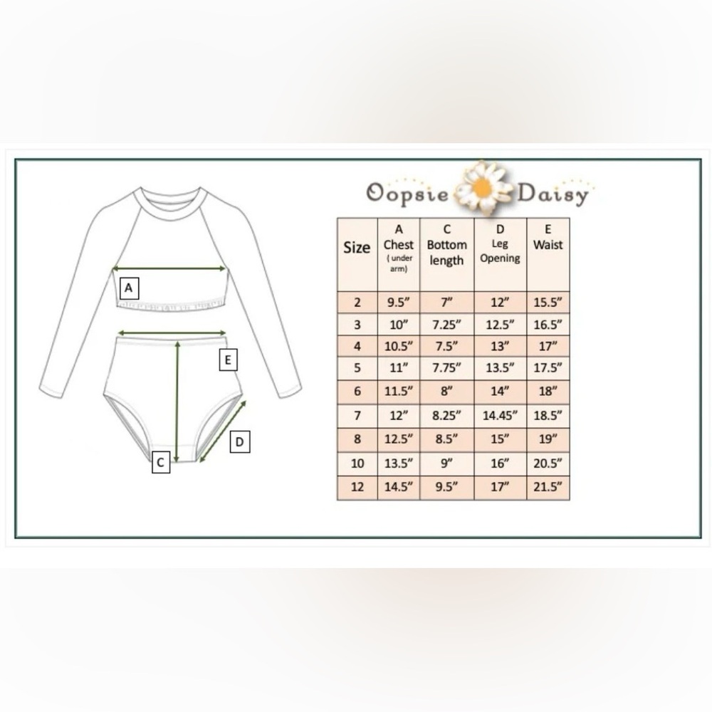 Girls 2 Pc Flamingo Swim Set - Picture 6 of 6